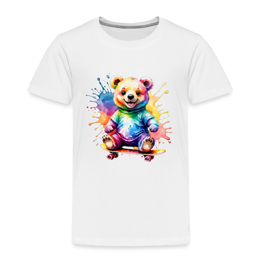Teddy Premium T-Shirt - weiß