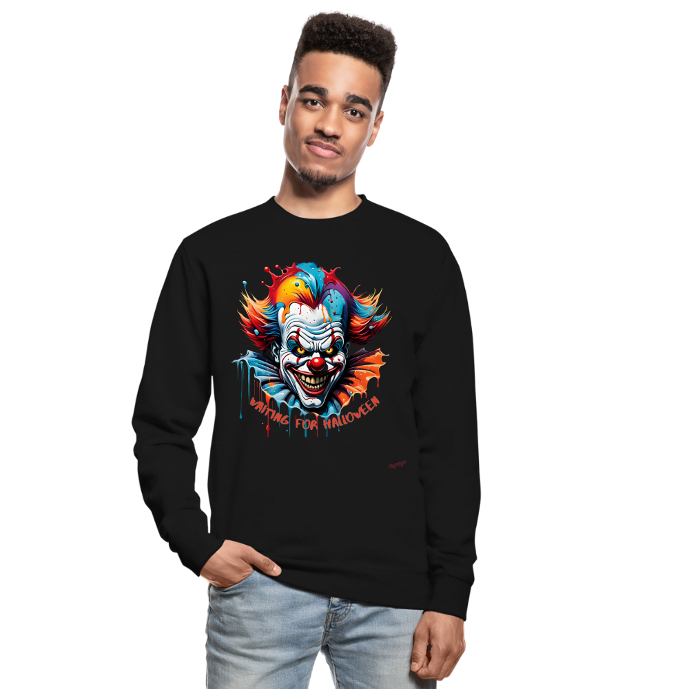 Unisex Pullover - Horror Clown - Schwarz