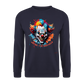 Unisex Pullover - Horror Clown - Navy