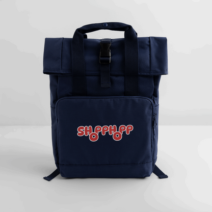 Rolltop Rucksack - Navy