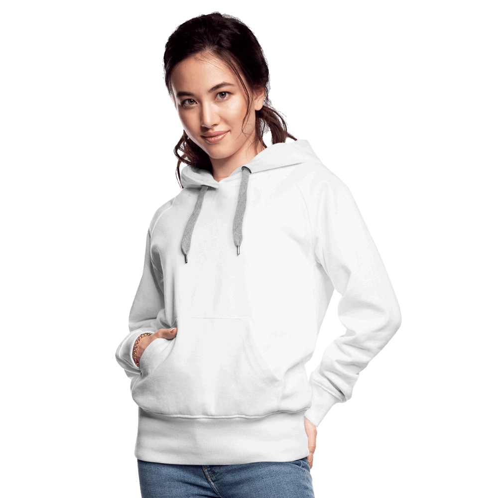 Frauen Premium Hoodie - Fall in Love - Weiß