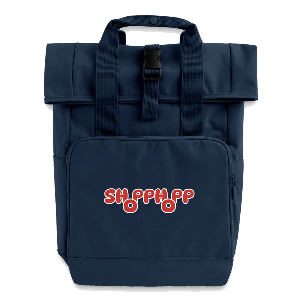 Rolltop Rucksack - Navy