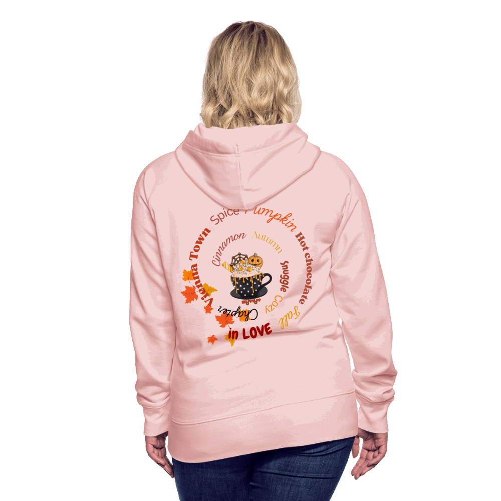 Frauen Premium Hoodie - Fall in Love - Kristallrosa