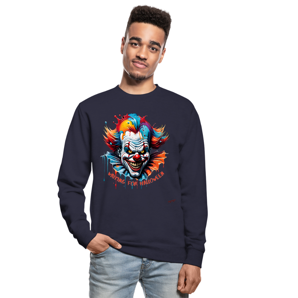 Unisex Pullover - Horror Clown - Navy