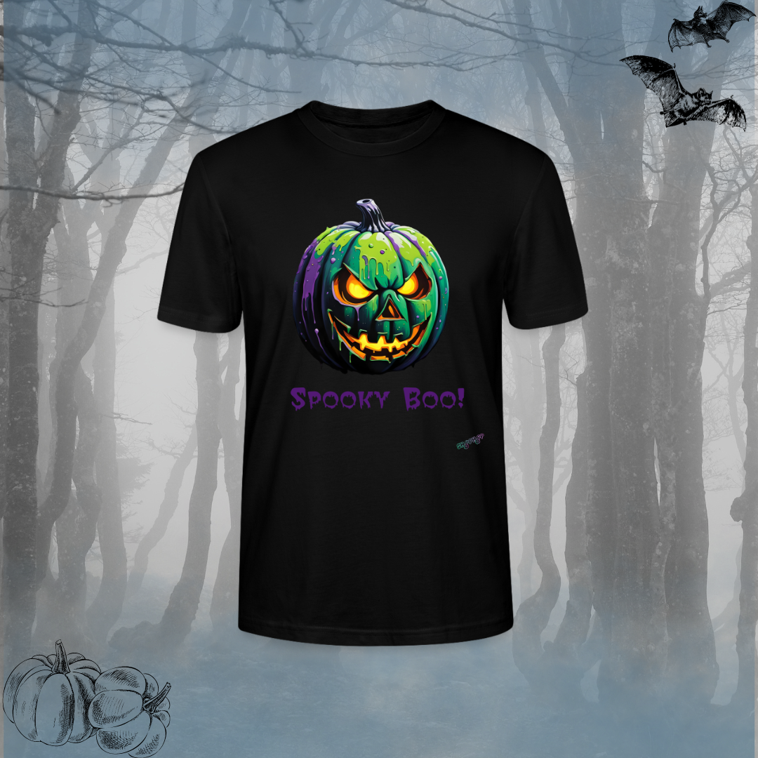 Unisex T-Shirt - Halloween Kürbis