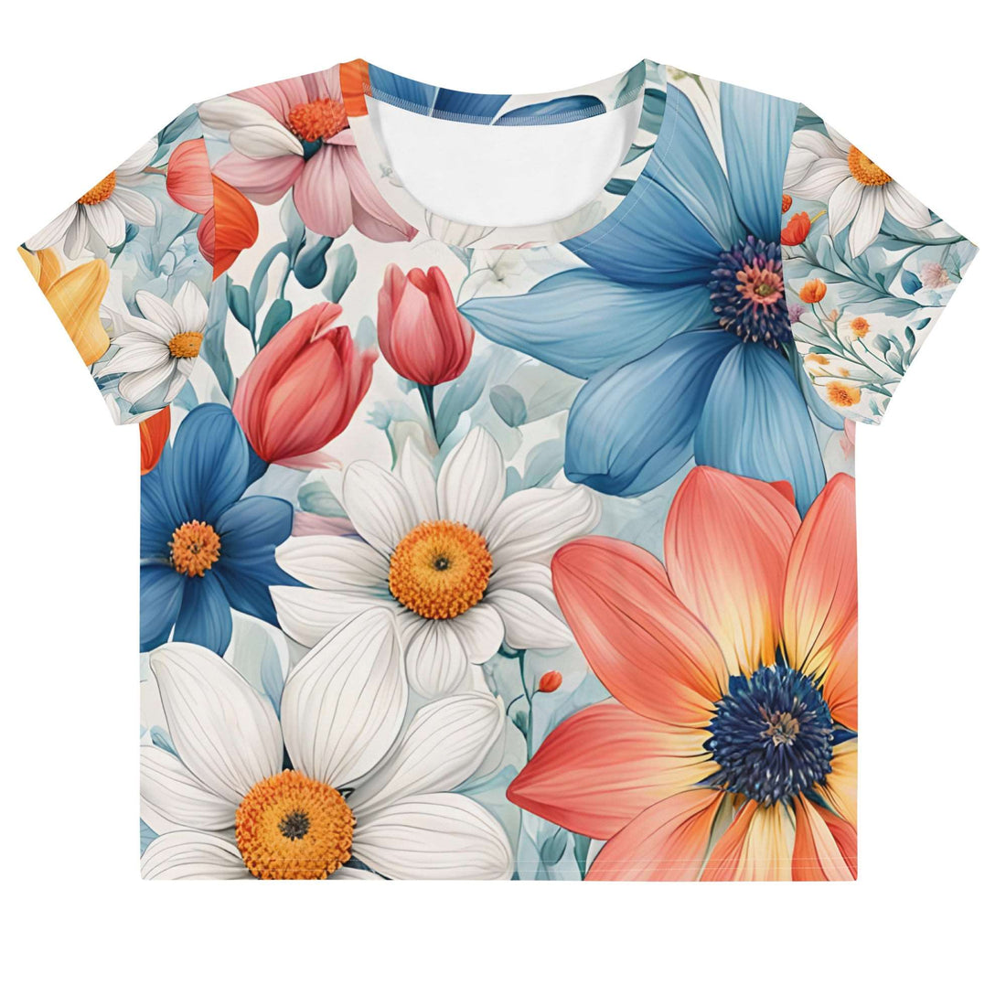 Bauchfreies Crop T-Shirt