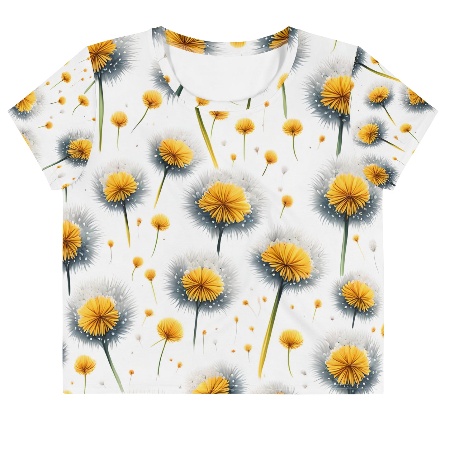 Pusteblume Bauchfreies Crop-Top