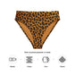 Bikinihose mit Leo-Print