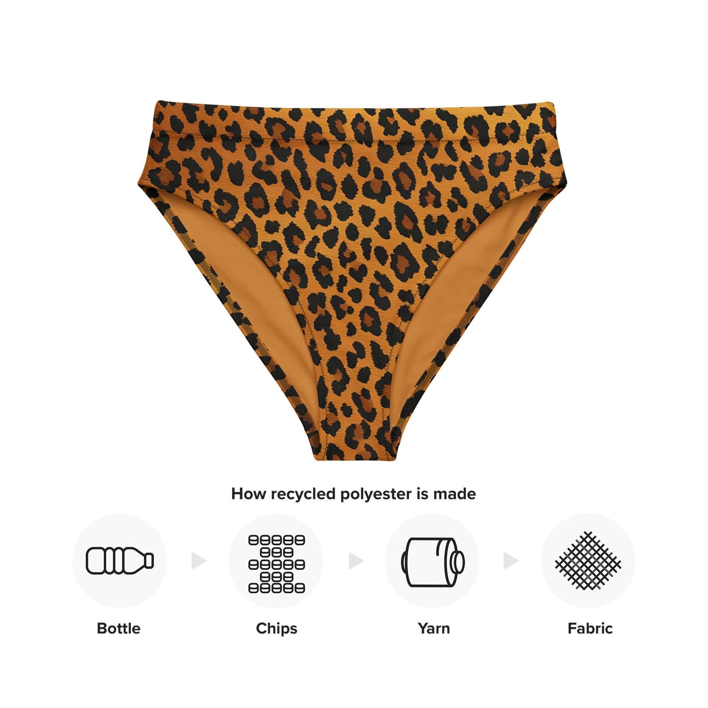 Bikinihose mit Leo-Print