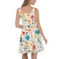 Sommer Minikleid mit Wiesenblumen