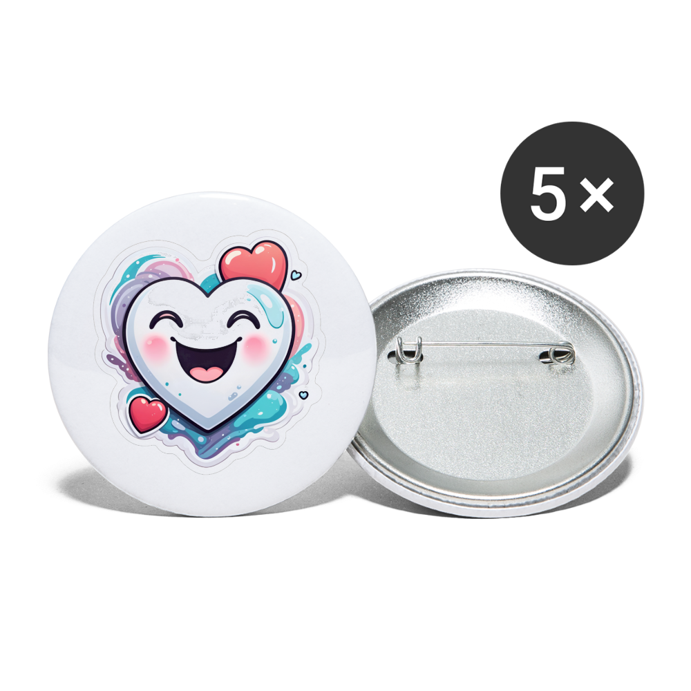 Buttons groß 56 mm (5er Pack) – Shopphopp