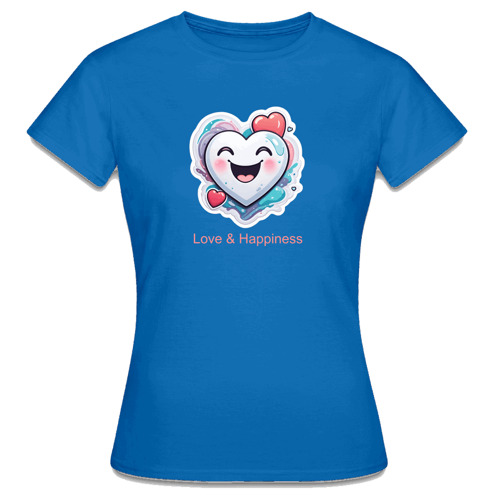 Frauen T-Shirt - Royalblau