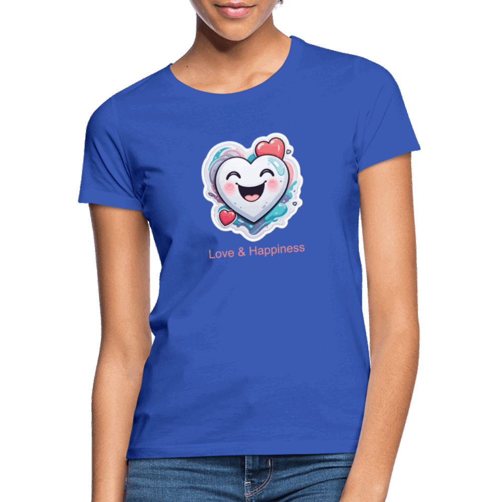 Frauen T-Shirt - Royalblau