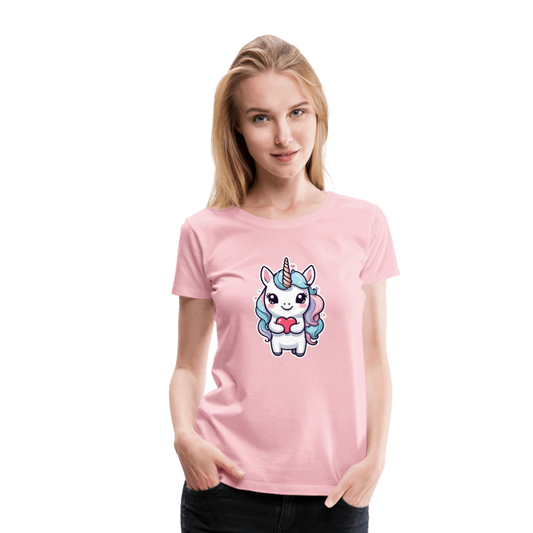 Frauen Premium T-Shirt - Hellrosa