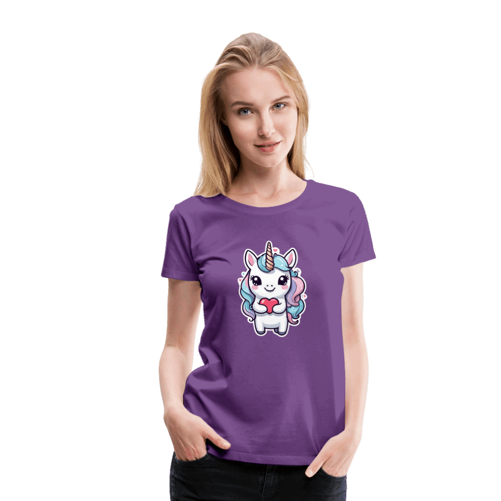 Frauen Premium T-Shirt - Lila