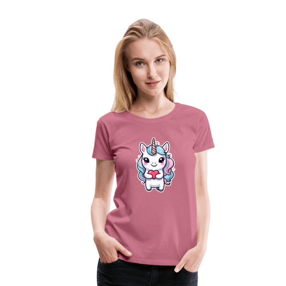 Frauen Premium T-Shirt - Malve