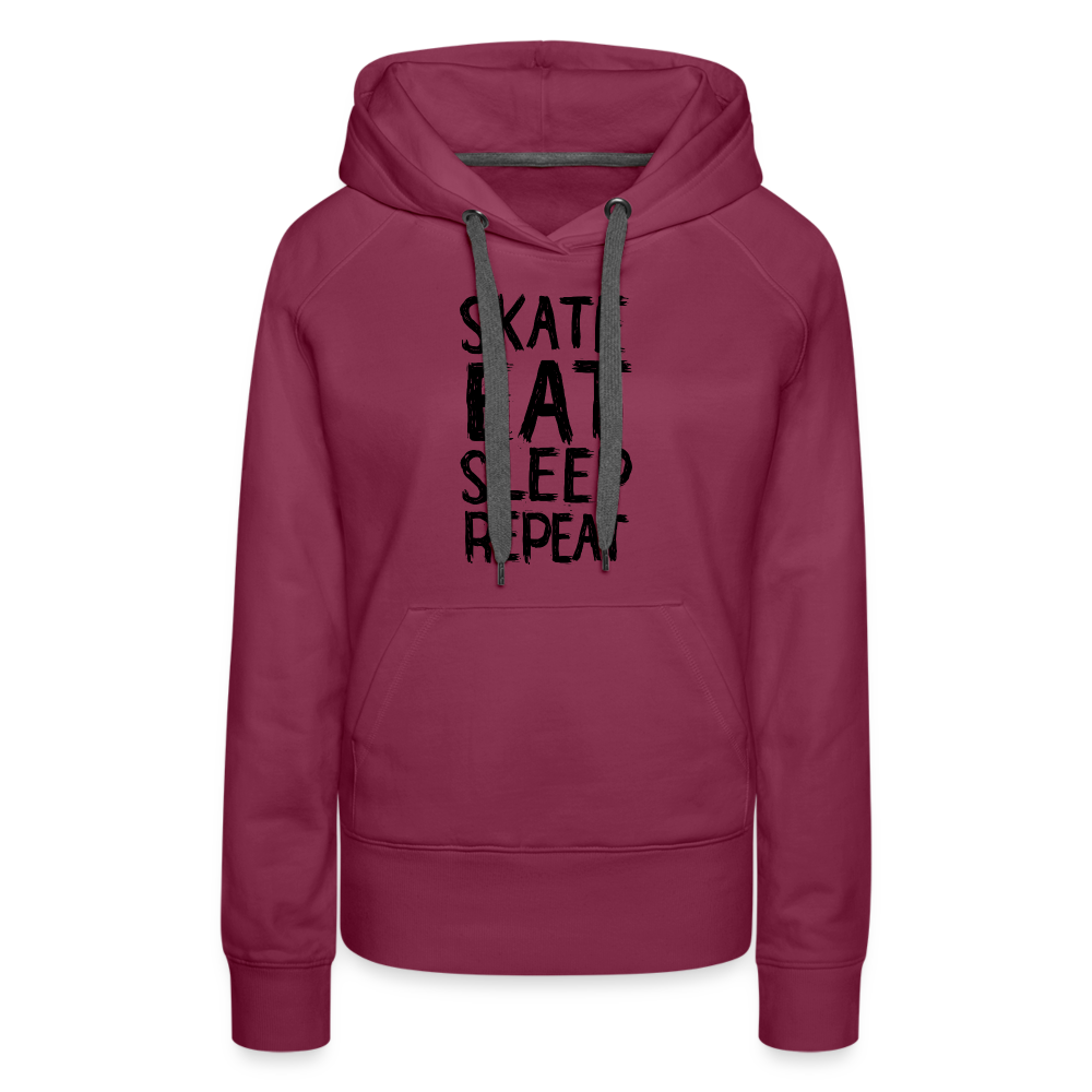 Skate Premium Hoodie - Bordeaux