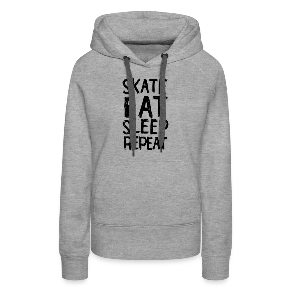 Skate Premium Hoodie - Grau meliert