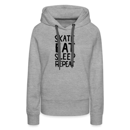 Skate Premium Hoodie - Grau meliert