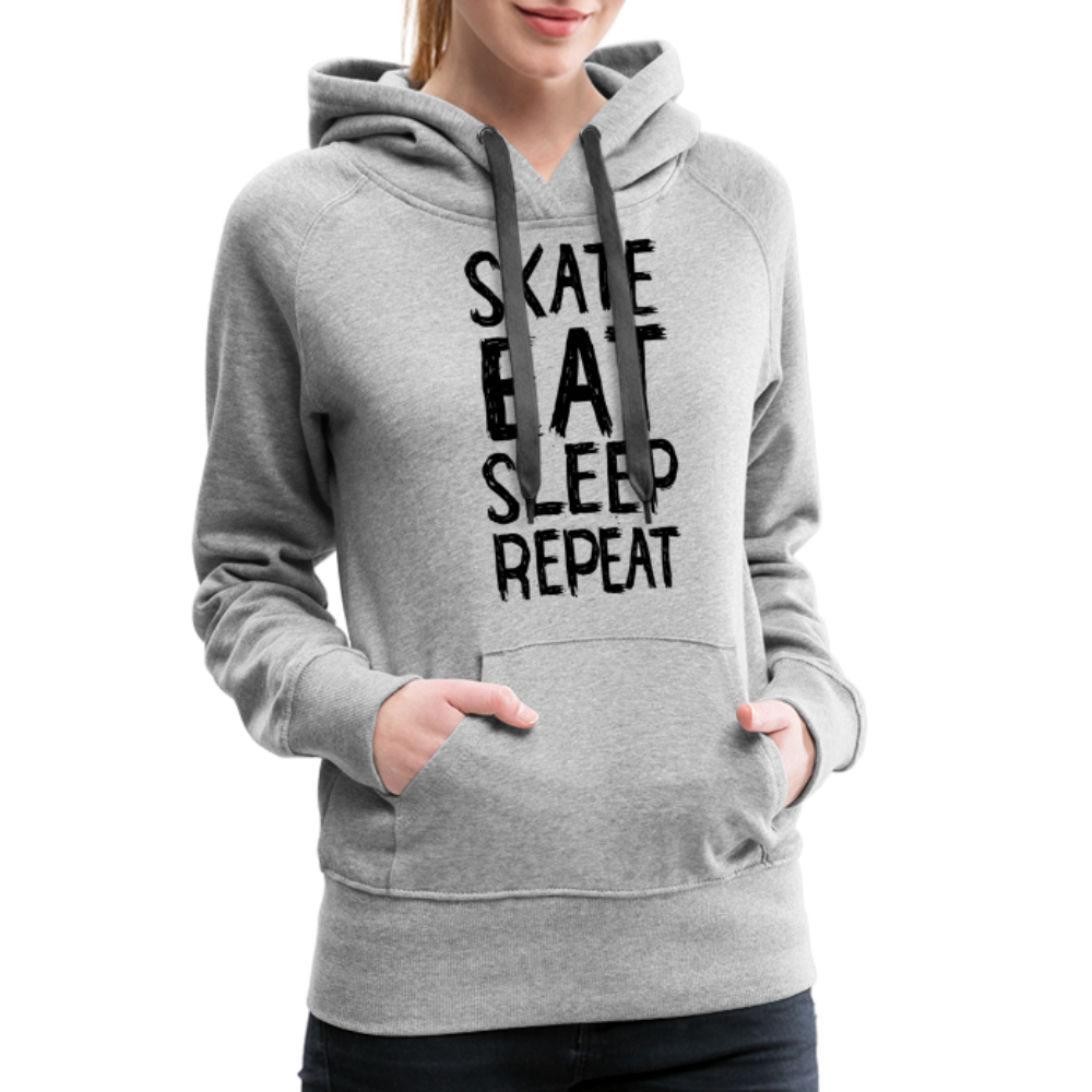 Skate Premium Hoodie - Grau meliert