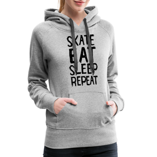 Skate Premium Hoodie - Grau meliert