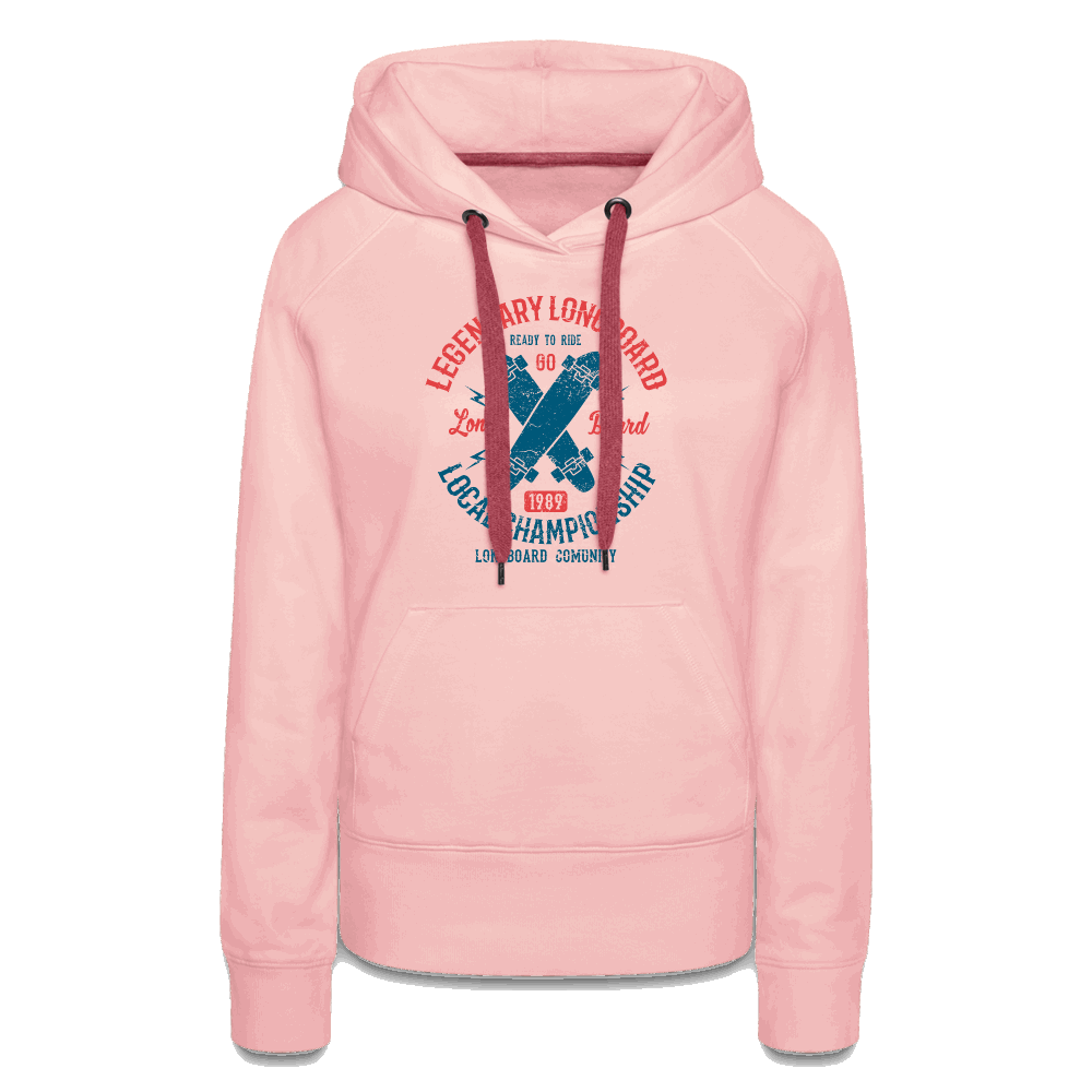 Legendary Skater Premium Hoodie - Kristallrosa