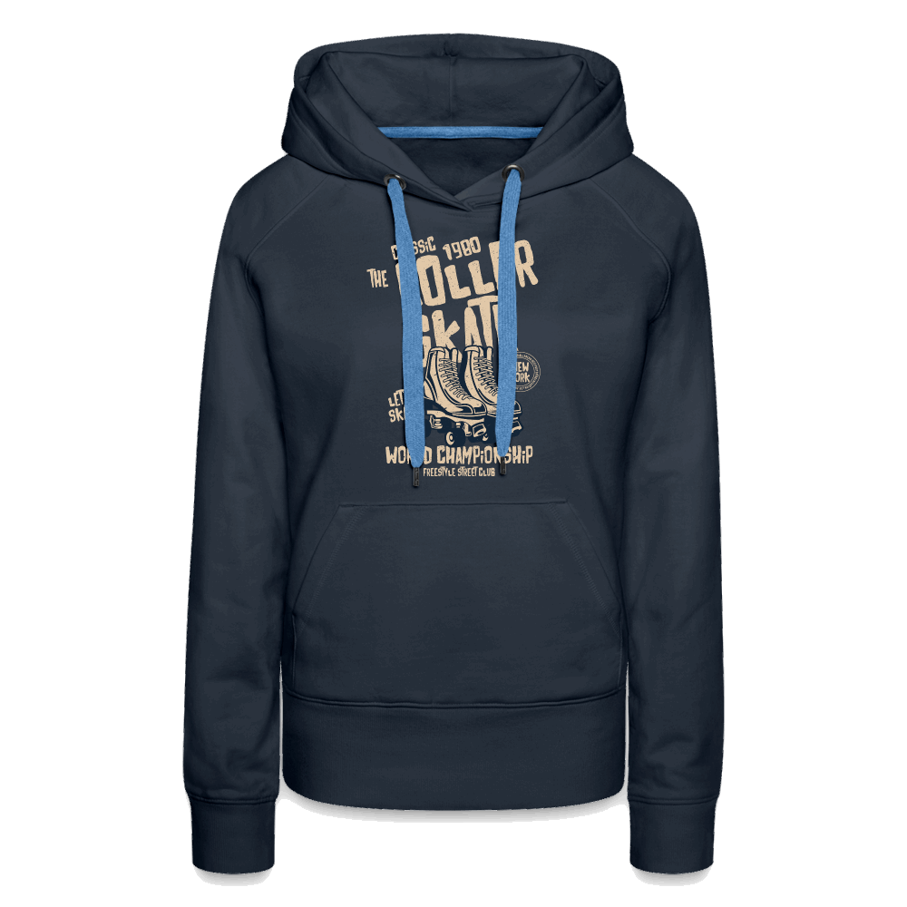 Roller Skate Premium Hoodie - Navy