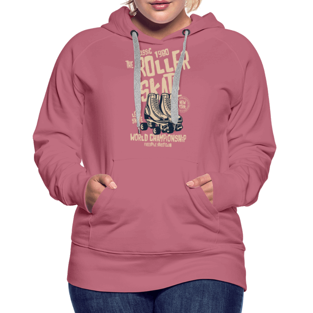 Roller Skate Premium Hoodie - Malve