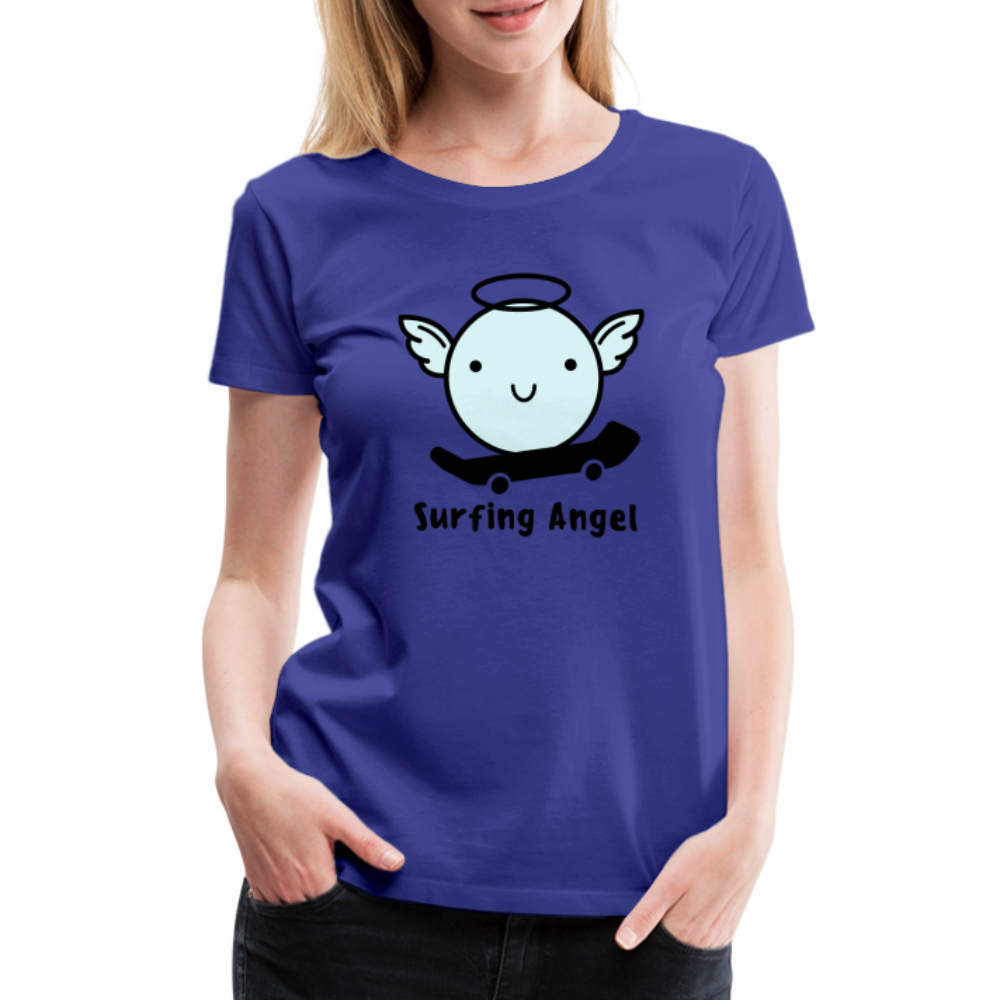 Surfing Angel Premium T-Shirt - Königsblau