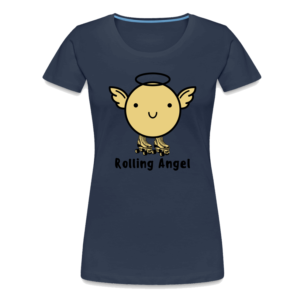 Rolling Angel Premium T-Shirt - Navy