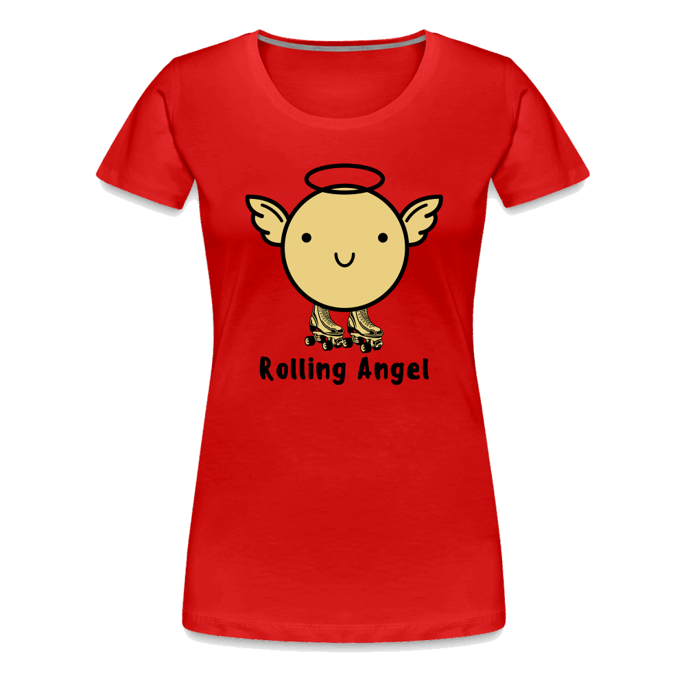 Rolling Angel Premium T-Shirt - Rot