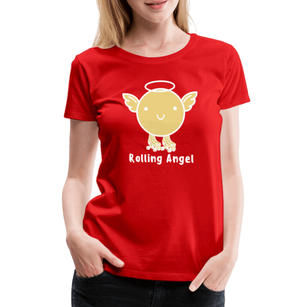 Dark Rolling Angel Premium T-Shirt - Rot