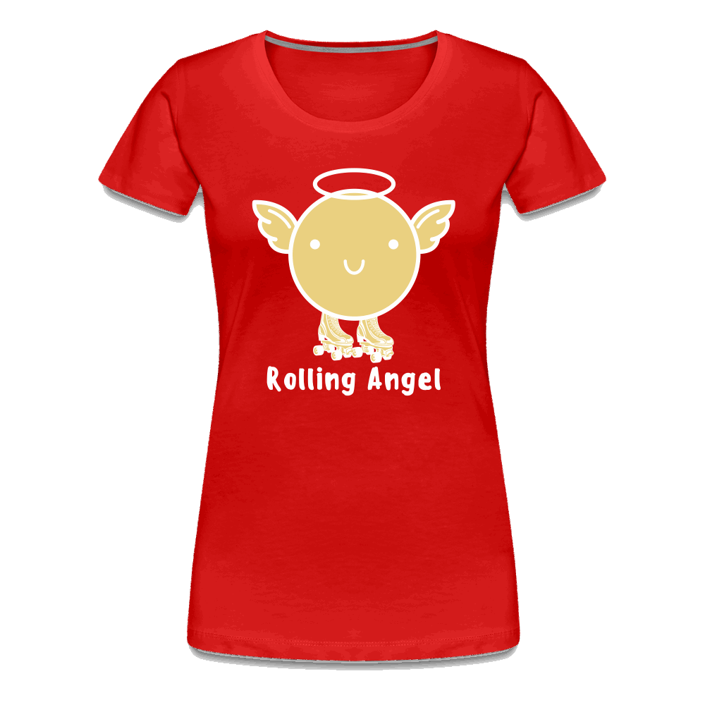 Dark Rolling Angel Premium T-Shirt - Rot