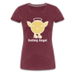 Dark Rolling Angel Premium T-Shirt - Bordeauxrot meliert