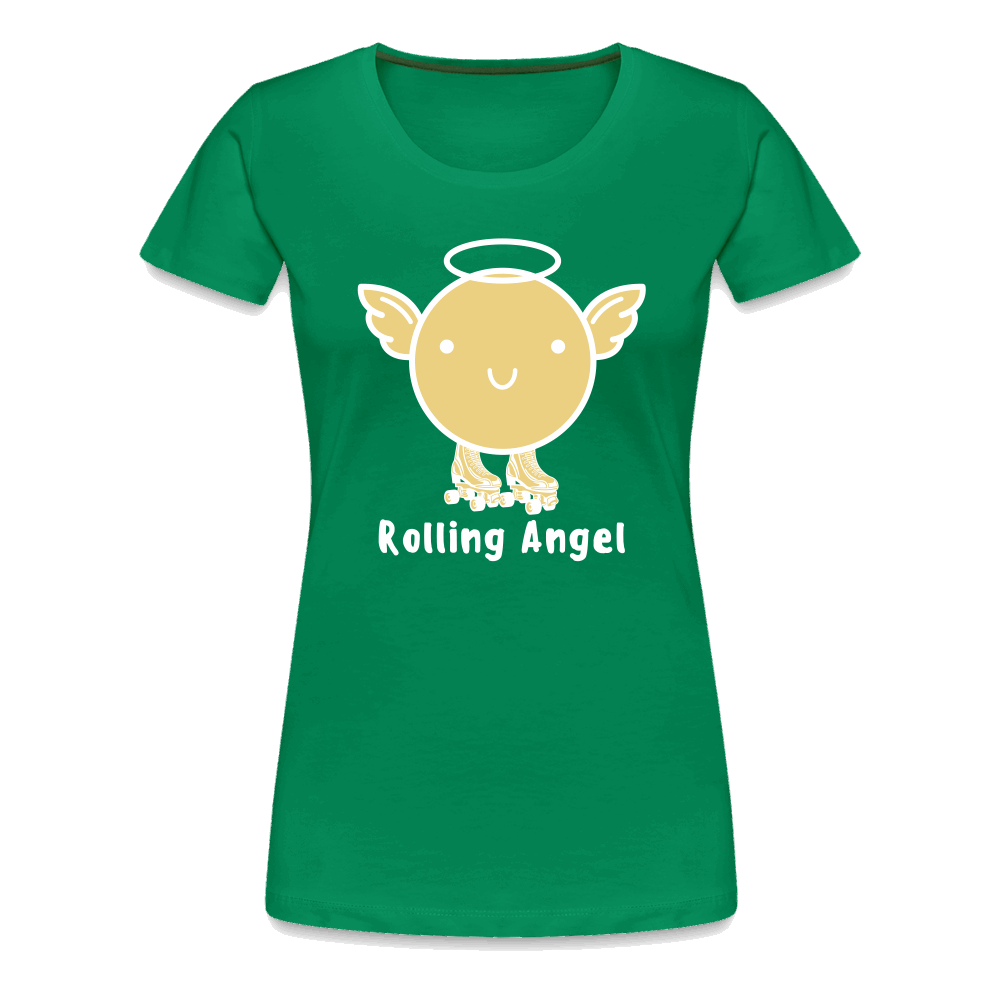 Dark Rolling Angel Premium T-Shirt - Kelly Green