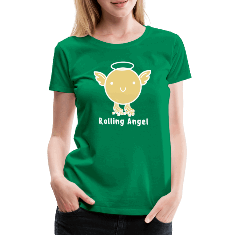 Dark Rolling Angel Premium T-Shirt - Kelly Green