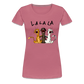 Lalala Premium T-Shirt - Malve