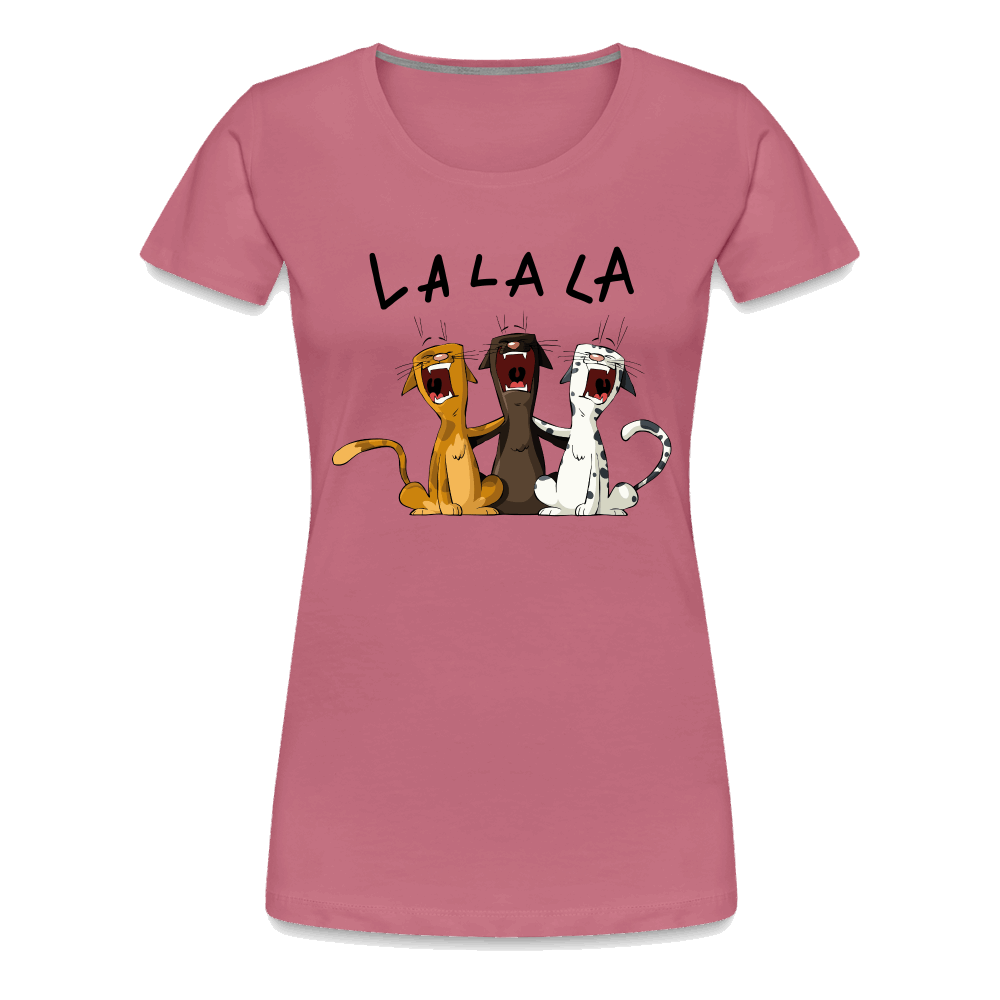 Lalala Premium T-Shirt - Malve