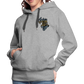 Crazy Style Premium Hoodie - Grau meliert