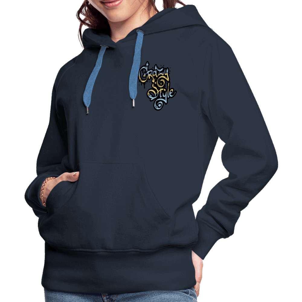 Crazy Style Premium Hoodie - Navy