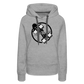 Roller Skating Premium Hoodie - Grau meliert