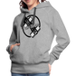 Roller Skating Premium Hoodie - Grau meliert