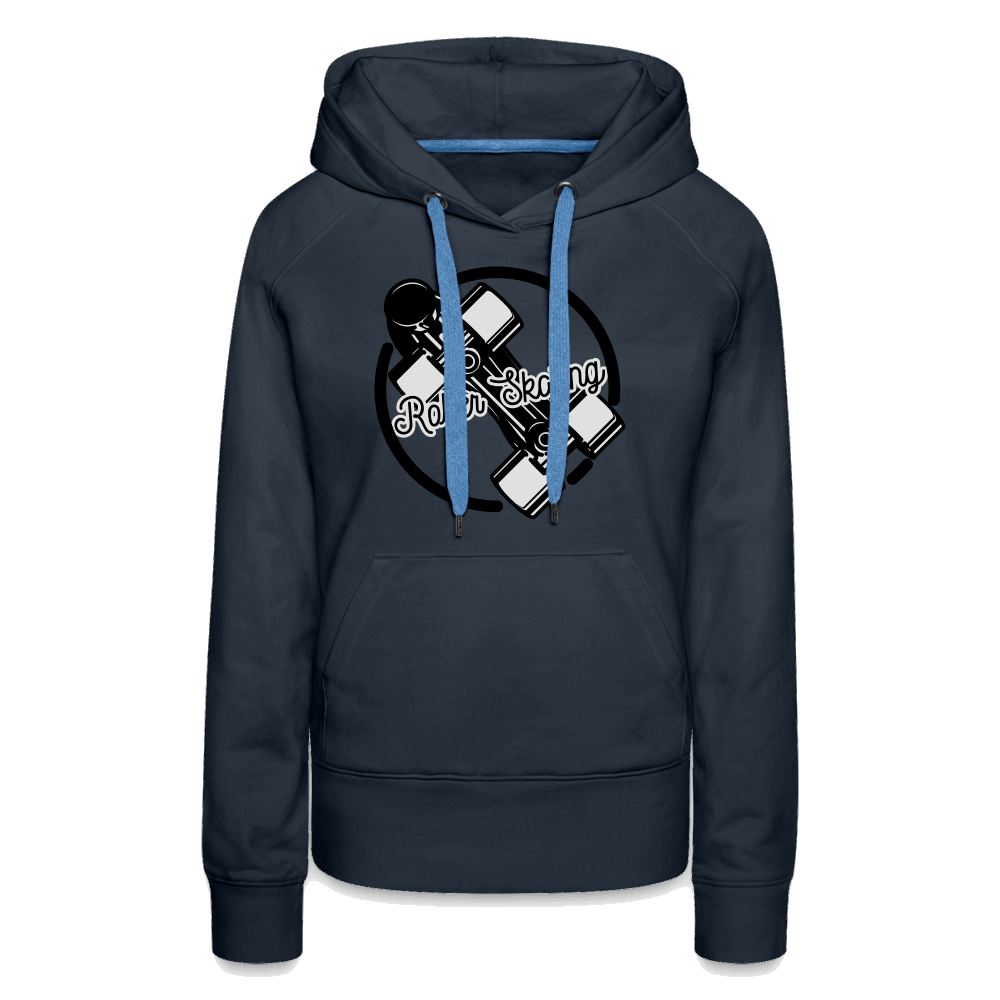 Roller Skating Premium Hoodie - Navy