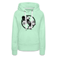 Roller Skating Premium Hoodie - helles Mintgrün