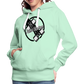 Roller Skating Premium Hoodie - helles Mintgrün