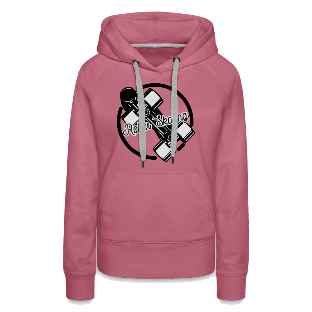 Roller Skating Premium Hoodie - Malve