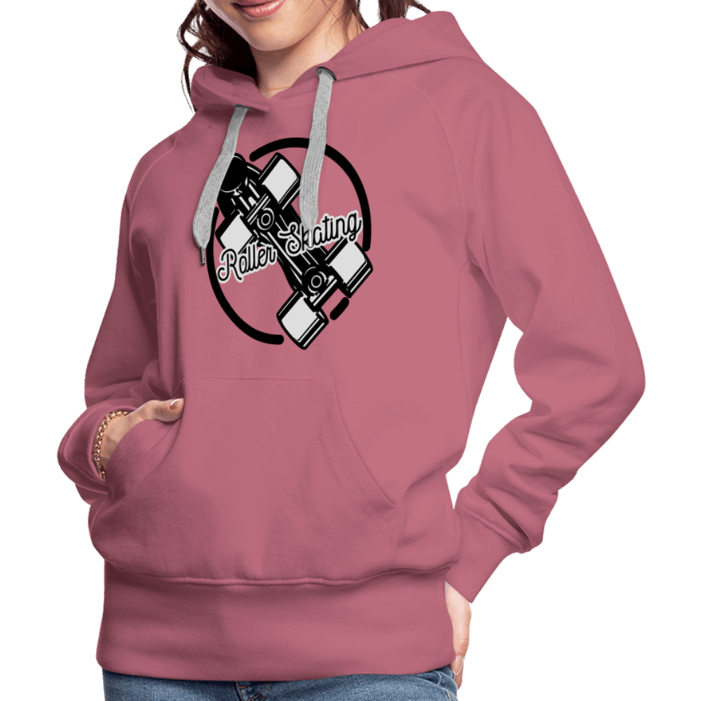 Roller Skating Premium Hoodie - Malve