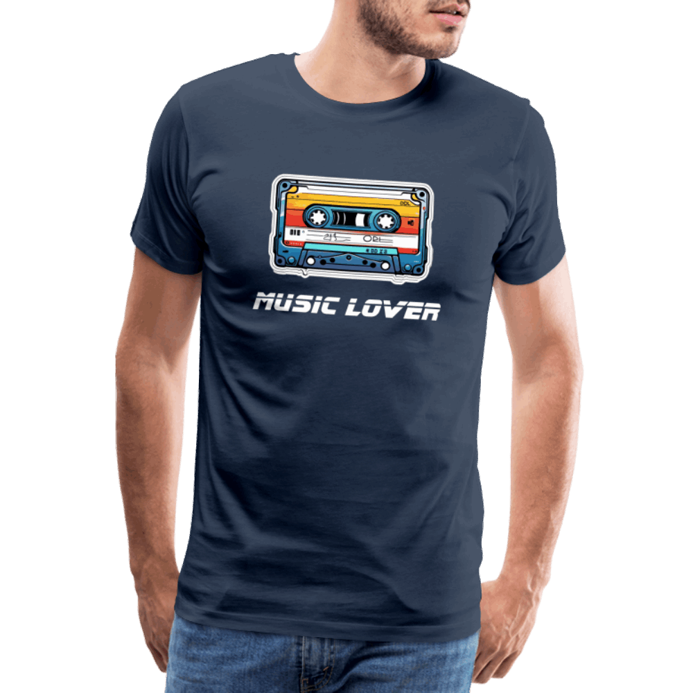 Männer Premium T-Shirt - Navy