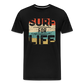 Surf for Life Männer Premium T-Shirt - Schwarz