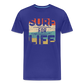 Surf for Life Männer Premium T-Shirt - Königsblau